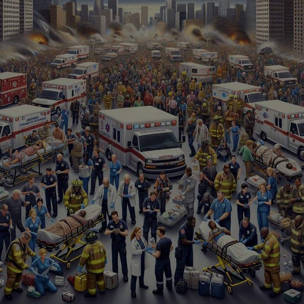 Comment les services d'urgence gèrent-ils l'afflux massif de patients lors de catastrophes naturelles?